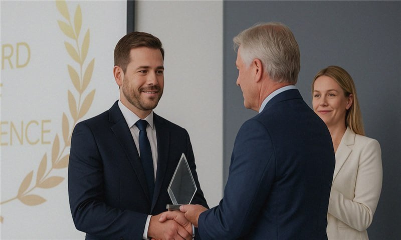 Here’s a concise and engaging title under 35 characters:  
MyStake Owner Wins Top Casino Award  
This keeps it punchy, highlights the key achievement, and fits within the character limit. Let me know if you’d like any refinements!