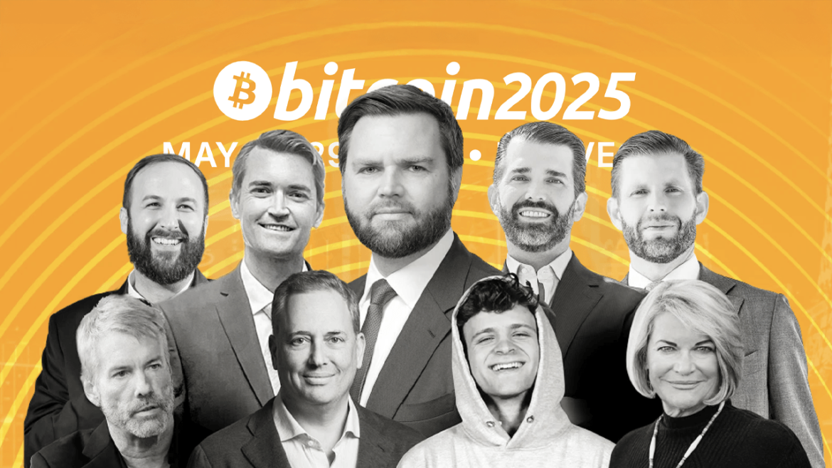 Here’s a concise and engaging title under 35 characters:  
VP Vance Keynotes Bitcoin 2025 in Vegas  
Let me know if you’d like any refinements!