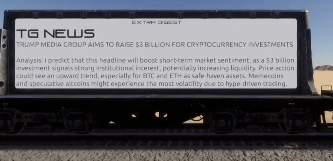 Crypto Buzz: Trump Media’s $3B Crypto Play