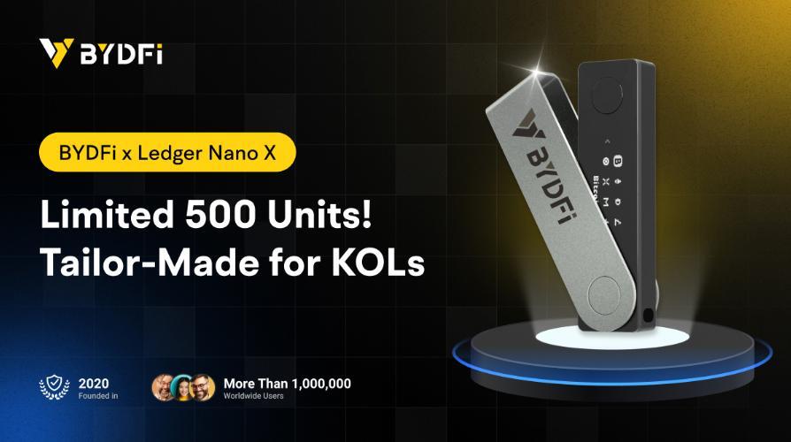BYDFi & Ledger Unveil Limited Nano X Campaign