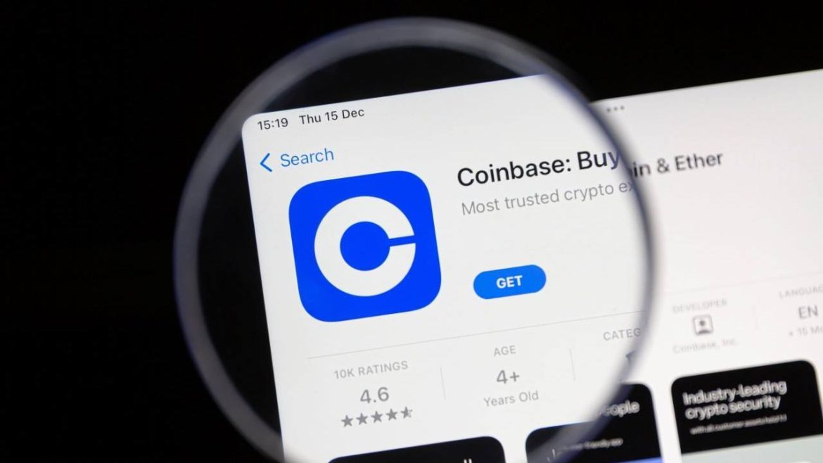 Coinbase Soars to Record High
