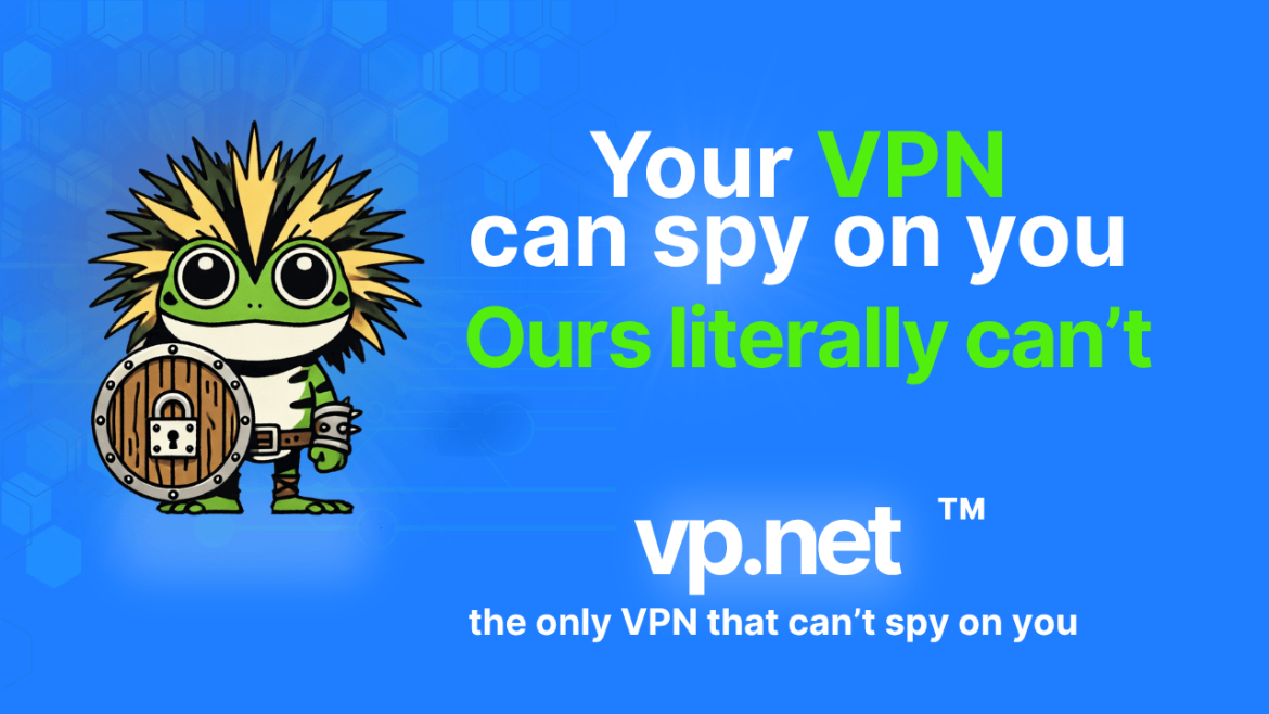 VP.NET: Untraceable VPN for the AI Era